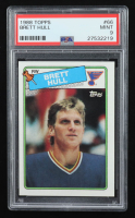 Brett Hull 1988-89 Topps #66 RC (PSA 9) at PristineAuction.com