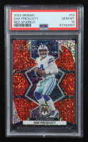 Dak Prescott 2022 Panini Mosaic Red Sparkle #52 (PSA 10) at PristineAuction.com