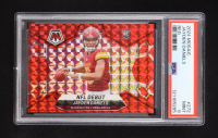 Jayden Daniels 2024 Panini Mosaic Red #272 DEB RC (PSA 9) at PristineAuction.com