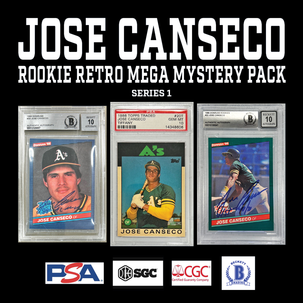 Break King "JOSE CANSECO ROOKIE RETRO" MEGA Mystery Box / Pack Series 1 at PristineAuction.com