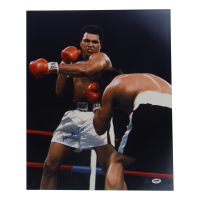 Muhammad Ali Signed 16x20 Photo (PSA) at PristineAuction.com