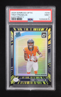 Troy Franklin 2024 Donruss Optic Electricity #294 #50/75 RR RC (PSA 9) at PristineAuction.com