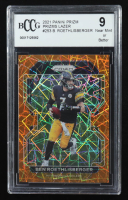 Ben Roethlisberger 2021 Panini Prizm Prizms Lazer #253 (BCCG 9) at PristineAuction.com
