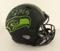 DK Metcalf Signed Seahawks Eclipse Alternate Speed Full-Size Helmet (Beckett) at PristineAuction.com
