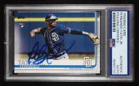 Fernando Tatis Jr. Signed 2019 Topps #410 RC (PSA Authentic) at PristineAuction.com