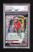Bucky Irving 2024 Panini Prizm Autographs No Huddle #316 RC (PSA 9) at PristineAuction.com
