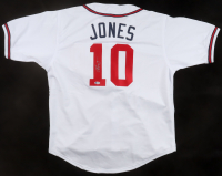 Chipper Jones Signed Jersey (Beckett) at PristineAuction.com
