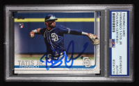Fernando Tatis Jr. Signed 2019 Topps #410 RC (PSA Authentic) at PristineAuction.com