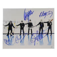 "Scorpions" 11x14 Photo Signed By (5) with Rudolf Schenker, Klaus Meine, Matthias Jabs, Pawel Maciwoda & Mikkey Dee (JSA) at PristineAuction.com