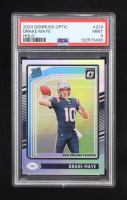 Drake Maye 2024 Donruss Optic Holo #229 RR RC (PSA 9) at PristineAuction.com
