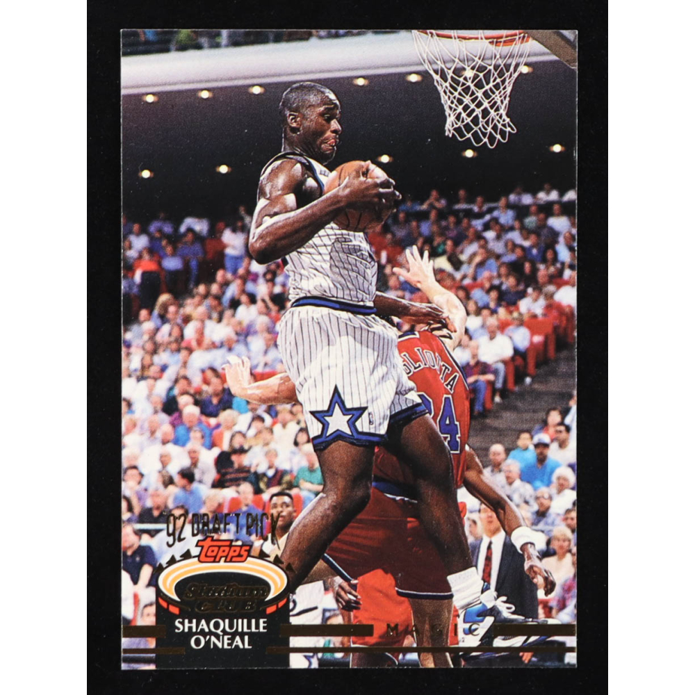 Shaquille O'Neal 1992-93 Stadium Club #247 RC at PristineAuction.com