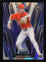 Charlie Condon 2024 Leaf Metal Prismatic Blue #89 RC #34/35 at PristineAuction.com