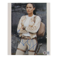Angelina Jolie Signed "Lara Croft: Tomb Raider" 8x10 Photo (SWAU) at PristineAuction.com