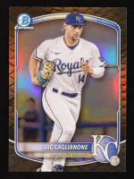 Jac Caglianone 2025 Bowman Chrome Prospects Reptilian Refractors #BCP103 RC at PristineAuction.com