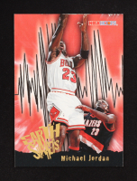 Michael Jordan 1995-96 Hoops #358 ES at PristineAuction.com