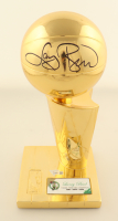 Larry Bird Signed NBA Finals Champions 12" Replica Trophy (Fanatics) at PristineAuction.com