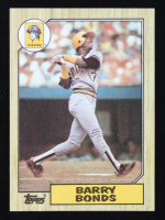 Barry Bonds 1987 Topps #320 RC at PristineAuction.com