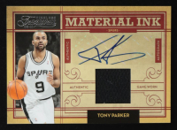 Tony Parker 2009-10 Timeless Treasures Materials Jerseys Ink #20 #38/45 at PristineAuction.com