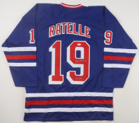 Jean Ratelle Signed Jersey Inscribed "HOF 1985" (JSA) at PristineAuction.com