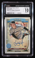Jordan Yamamoto 2020 Topps Gypsy Queen Autographs #GQAJY RC (CGC 10 | Autograph Graded 10) at PristineAuction.com