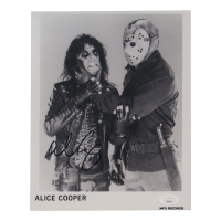 Alice Cooper Signed 8x10 Photo (JSA) at PristineAuction.com