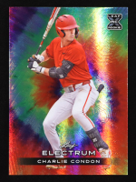 Charlie Condon 2024 Leaf Electrum TieDye #87 RC #50/75 at PristineAuction.com