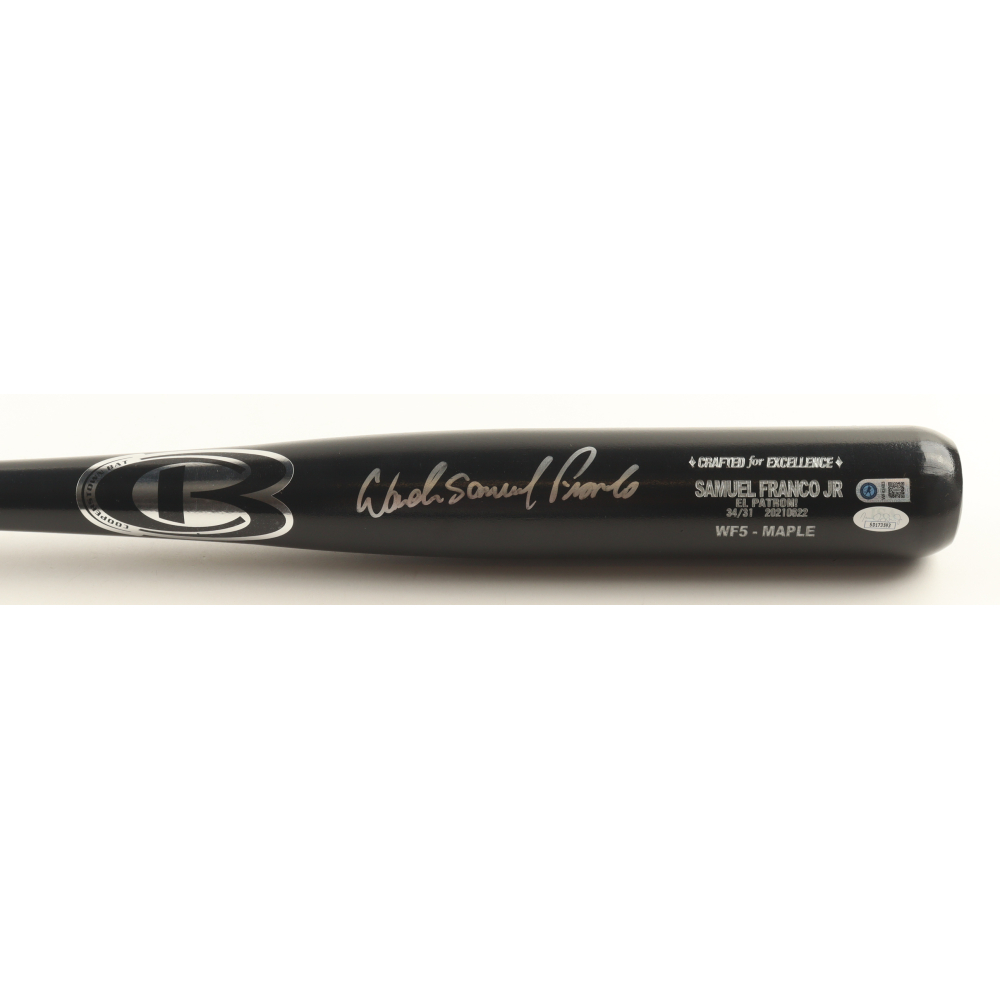 Wander Franco Signed Cooperstown Baseball Bat (JSA & Franco) at PristineAuction.com