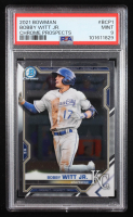2021 Bowman Chrome Prospects #BCP1 Bobby Witt Jr. RC (PSA 9) at PristineAuction.com
