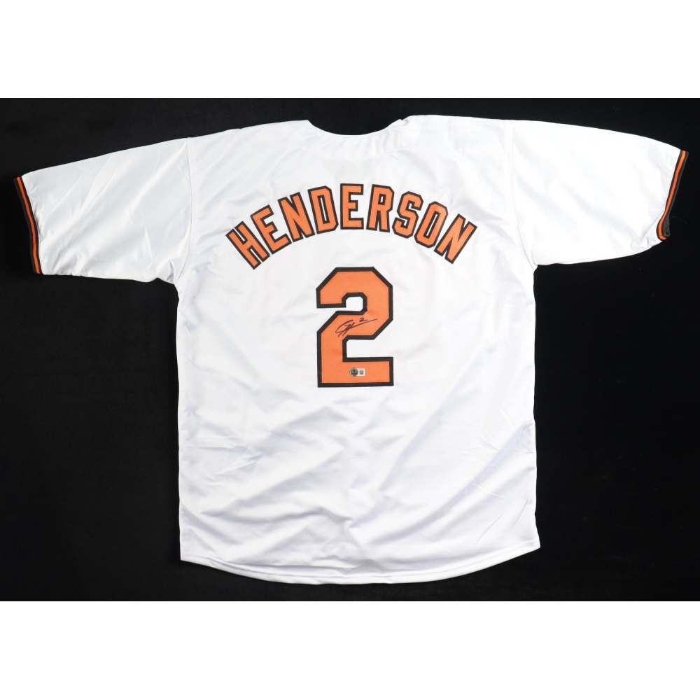 Gunnar Henderson Signed Jersey (Beckett) at PristineAuction.com