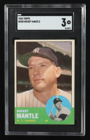 Mickey Mantle 1963 Topps #200 (SGC 3) at PristineAuction.com