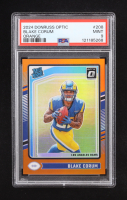 Blake Corum 2024 Donruss Optic Orange RR #208 #190/249 RC (PSA 9) at PristineAuction.com