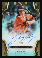 Jackson Holliday 2024 Topps Five Star Autographs Aqua #FSAJH RC #10/75 at PristineAuction.com