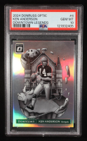 Ken Anderson 2024 Donruss Optic Downtown Legends #4 (PSA 10) at PristineAuction.com