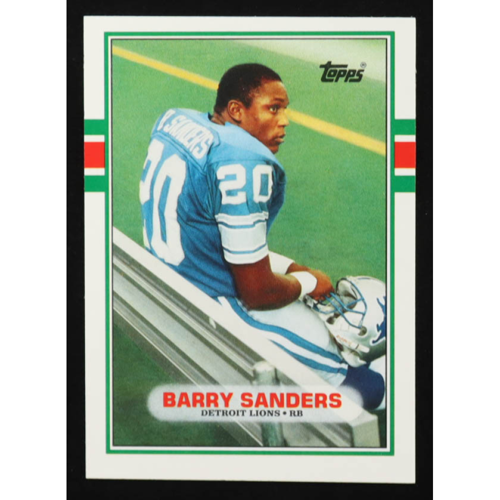 Barry Sanders 1989 Topps Traded #83T RC at PristineAuction.com