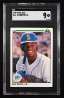 Ken Griffey Jr. 1990 Upper Deck #156 (SGC 9) at PristineAuction.com