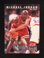Michael Jordan 1992 SkyBox USA NBA Update #37 at PristineAuction.com