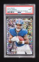 Malik Nabers 2024 Panini Flashback Rookie Prizm No Huddle #5 RC (PSA 9) at PristineAuction.com