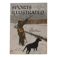 Pheasant Shoot In Nevada Blizzard 1959 "Sports Illustrated" Magazine at PristineAuction.com