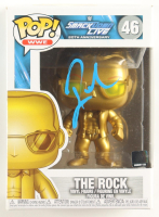 The Rock Signed WWE "Smackdown Live: 20th Anniversary" #46 Funko Pop! Vinyl Figure (Beckett) at PristineAuction.com