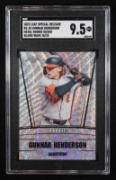 Gunnar Henderson 2023 Leaf Metal Special Release Rookie Silver Wave Silver #RS33 RC #20/25 (SGC 9.5) at PristineAuction.com