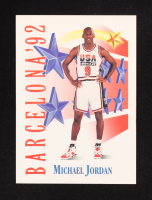 Michael Jordan 1991-92 SkyBox #534 USA at PristineAuction.com