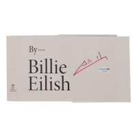 Billie Eilish Signed Photo Book Sleeve (AutographCOA) at PristineAuction.com