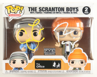 Steve Carell & Rainn Wilson Signed "The Office" The Scranton Boys 2-Pack Funko Pop! Vinyl Figure (JSA) at PristineAuction.com