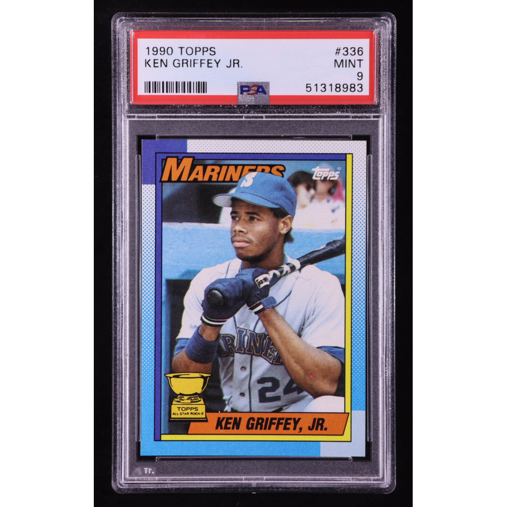 Ken Griffey Jr. 1990 Topps #336 (PSA 9) at PristineAuction.com