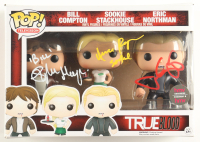 Stephen Moyer, Anna Paquin & Alexander Skarsgard Signed "True Blood" Bill Compton / Sookie Stackhouse / Eric Northman Funko Pop! Vinyl Figure (Beckett) at PristineAuction.com