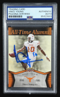 Vince Young Signed 2011 Upper Deck Texas All-Time Alumni #ATAVY (PSA) at PristineAuction.com