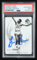 George Gervin Signed 2010-11 SP Authentic #10 (PSA Authentic) at PristineAuction.com