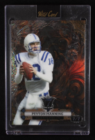 Peyton Manning 2024 Wild Card 7 Card Studs Diamonds Prismatic Bronze #P7CSDPM #7/7 at PristineAuction.com
