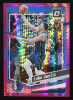 Luka Doncic 2023 Donruss Optic Hyper Pink #67 at PristineAuction.com