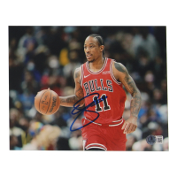 DeMar DeRozan Signed Bulls 8x10 Photo (Beckett) at PristineAuction.com